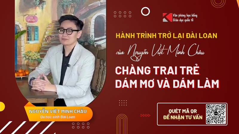 Minh Châu và hành trình trở lại Đài Loan: Du học không chỉ là học, mà là sống trọn từng khoảnh khắc